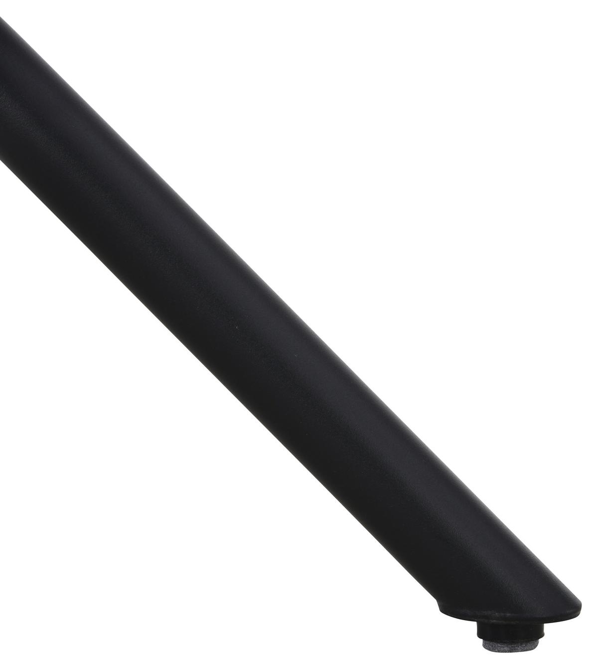 Armlehnstuhl Aria Grau/Schwarz B: 57 cm - Schwarz/Grau, MODERN, Holz/Textil (57/90/67cm) - Livetastic