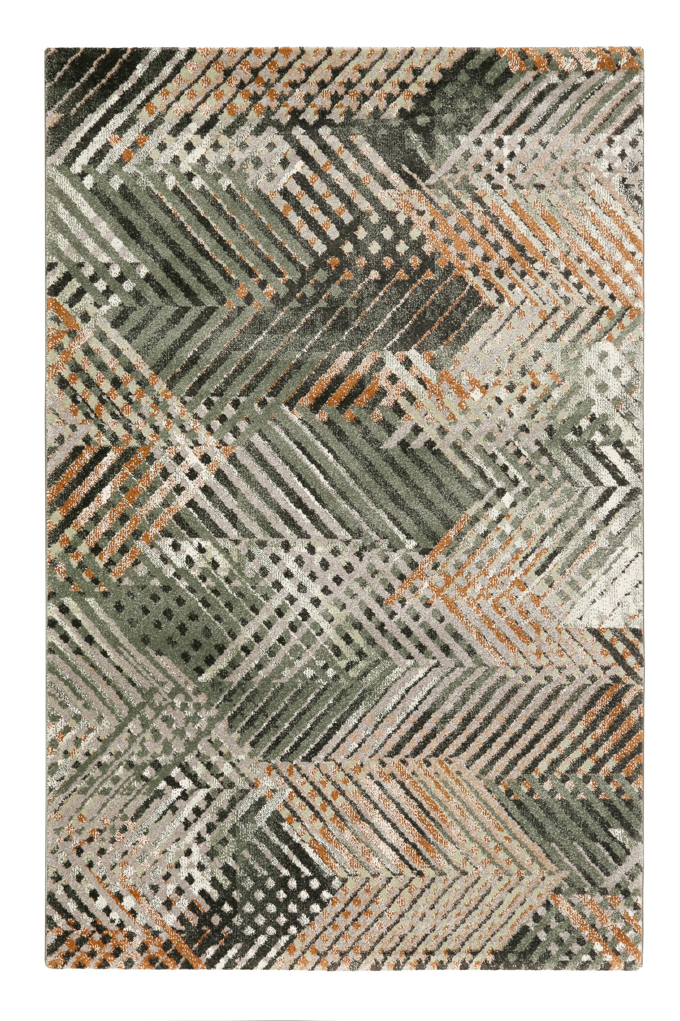 Webteppich Grün, Bxl: Ca. 80x150 Cm - Grün, KONVENTIONELL, Textil (80/150cm) - Esprit