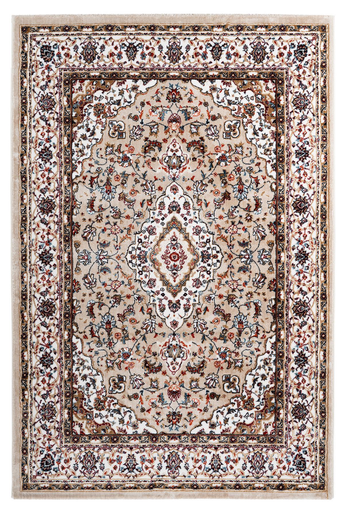 Flachwebteppich My Isfahan 740 - Beige, LIFESTYLE, Textil (40/60cm) - Obsession