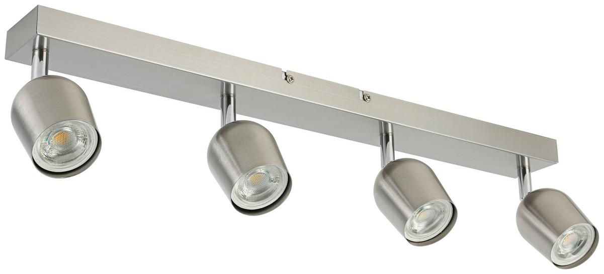 BODOVÉ SVÍTIDLO ERNESTINE - barvy chromu/barvy niklu, Romantický / Rustikální, kov/plast (56/7,5/14cm) - Mömax