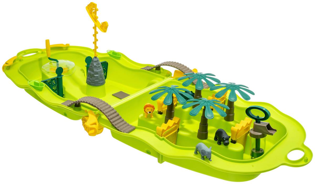 Wasserbahn Luise - Hellgrün, KONVENTIONELL, Kunststoff (51/21,5/66,5cm) - BUNINO