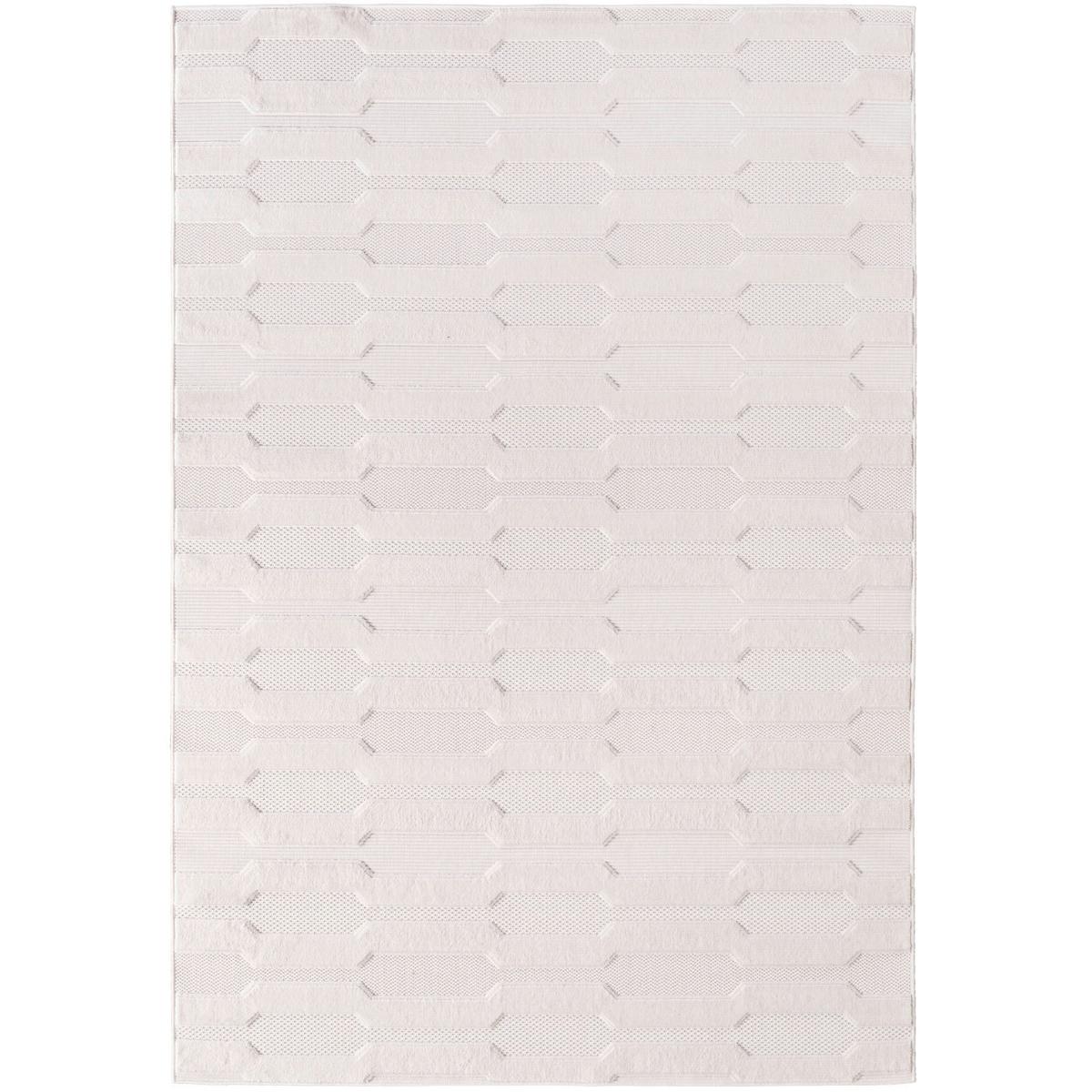 Flachwebteppich, Creme Doha - Creme, Basics, Textil (80/150cm)