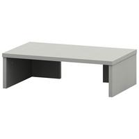 Íróasztal Kiegészítő Elem Moni - alumíniumszínű, Modern, faalapú anyag (50/14,5/30cm)