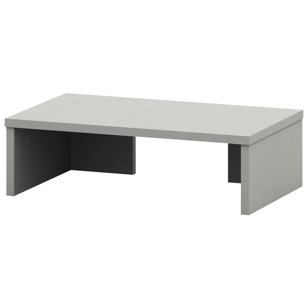 Schreibtischaufsatz B 50cm H 14,5cm Moni, Silber