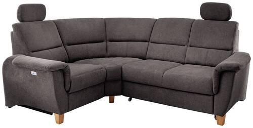 Ecksofa Parole Anthrazit S:186/237 cm - Wildeiche/Anthrazit, KONVENTIONELL, Textil (186/237cm) - Livetastic