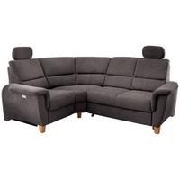 Ecksofa Parole Anthrazit S:186/237 cm - Wildeiche/Anthrazit, KONVENTIONELL, Textil (186/237cm) - Livetastic