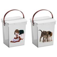 Vödör Kutya+macska - Konventionell, műanyag (23,5/18/16,5cm)