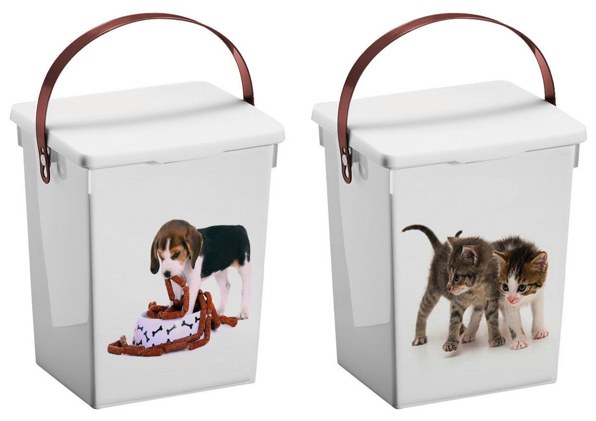 Vödör Kutya+macska - Konventionell, műanyag (23,5/18/16,5cm)