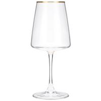 Vörösboros Pohár Szett Winona 3db - aranyszínű/átlátszó, Basics, Üveg (6.5/22.5cm) - Luca Bessoni