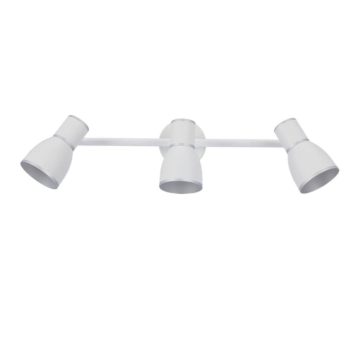 Strahler 93-63403 Fido - Chromfarben/Weiß, KONVENTIONELL, Metall (52/8/16cm)