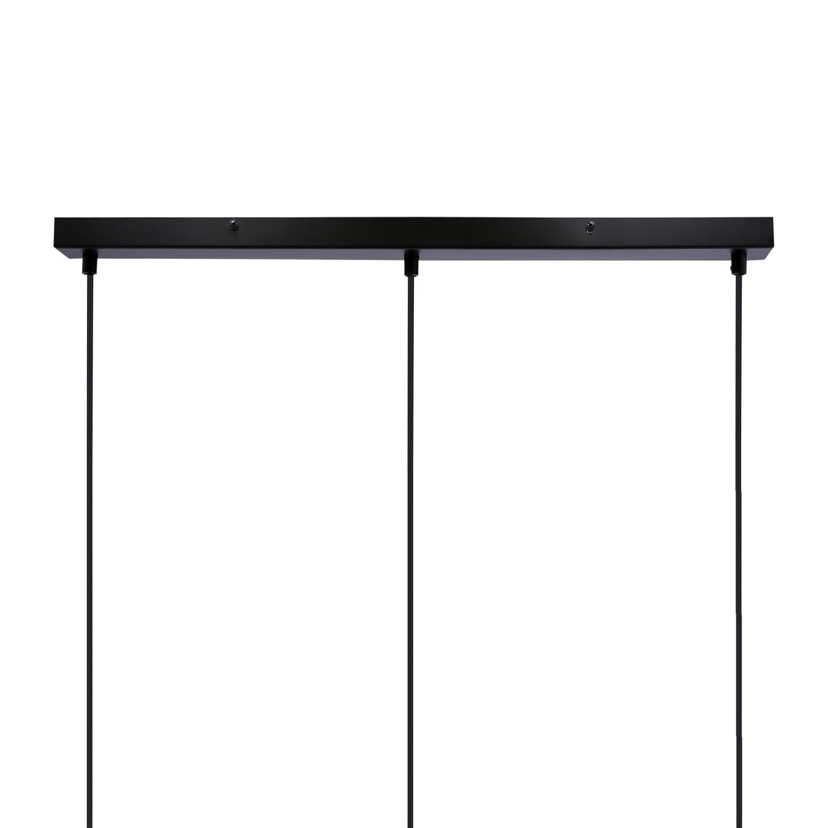 Pendelleuchte 33-084535 Jonera - Schwarz, Design, Metall (67/15/110cm)