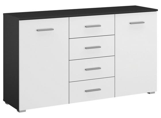 Kommode Borneo B: 140 cm Grau - Basics, Holzwerkstoff (140/81/42cm) Kommode Borneo B: 140 cm Grau - Basics, Holzwerkstoff (140/81/42cm)