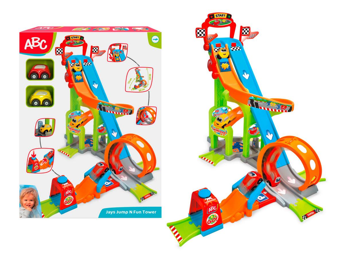 Jays Jump N Fun Tower“-Bahn für Kleinkinder ab 1 Jahr - Multicolor, Basics, Kunststoff (66/72/64cm)