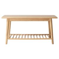 SCHUHBANK NOBLE 4168002 - Naturfarben, ROMANTIK / LANDHAUS, Holz (90/45/35cm) - MID.YOU