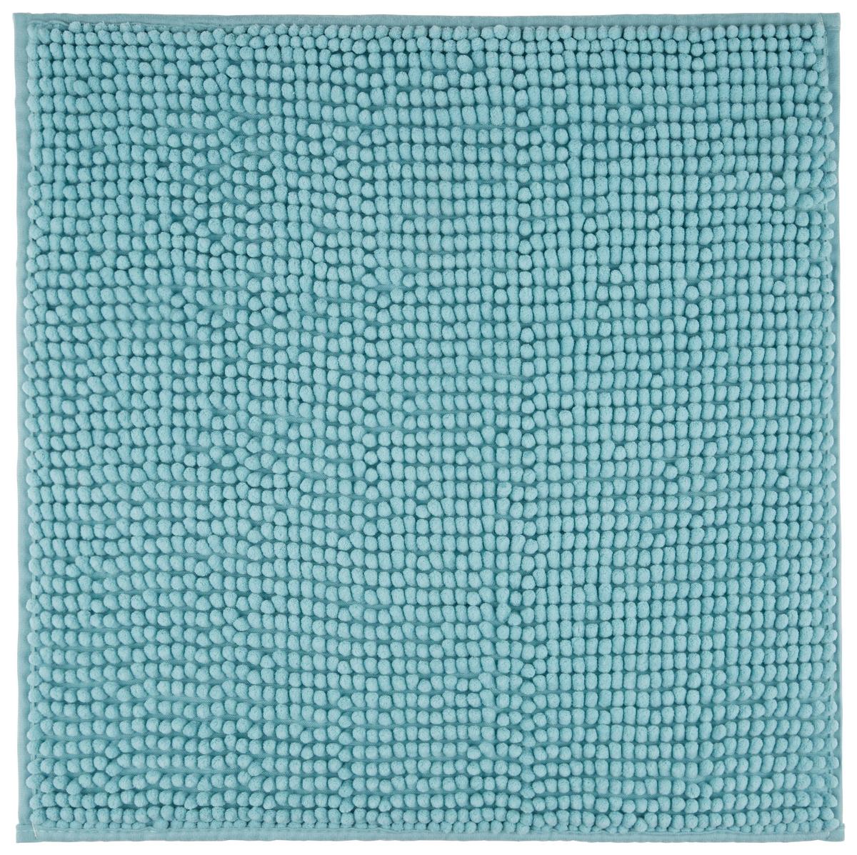 KOBERČEK DO KÚPEĽNE Nelly, 50/50cm, tyrkysová - tyrkysová, textil (50/50cm) - Modern Living