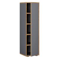 Schuhschrank Salia Anthrazit/honigeiche B: 30 Cm - Honigeiche/Anthrazit, Design, Holzwerkstoff (30/110/33cm) - MID.YOU