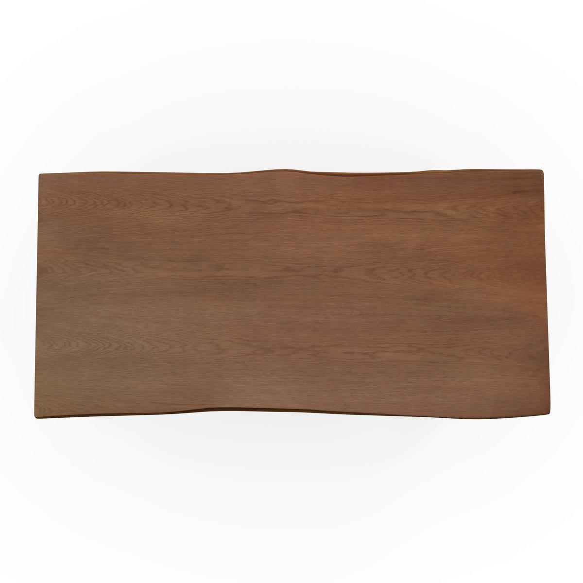 Jídelní stůl Dale, š: 180 cm - černá/barvy vlašských ořechů, Moderní, kov/dřevo (180/90/76cm) - Bessagi Home