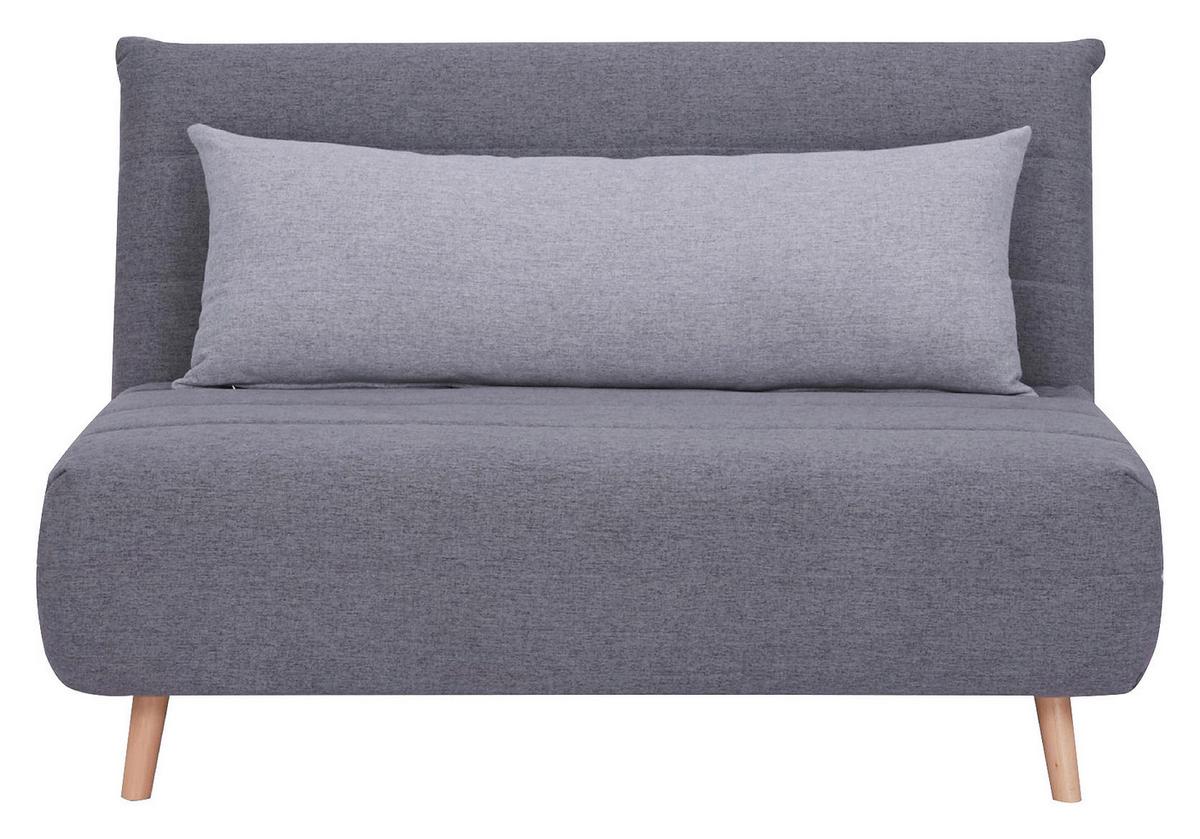 Kanapéágy "simon" Simon - világosszürke/sötétszürke, Modern, textil (125/84/91cm) - Ondega