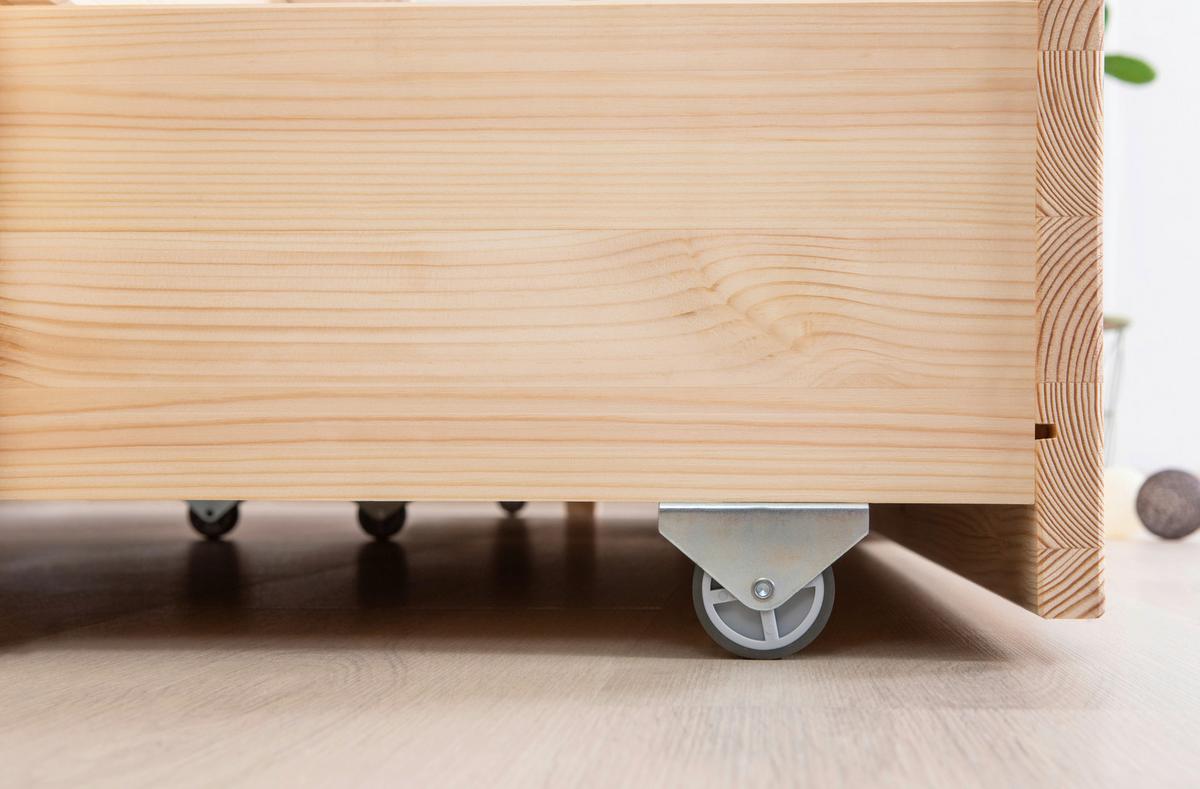 Etagenbett 970514 Rene - Naturfarben, MODERN, Holz (90/200cm) - MID.YOU