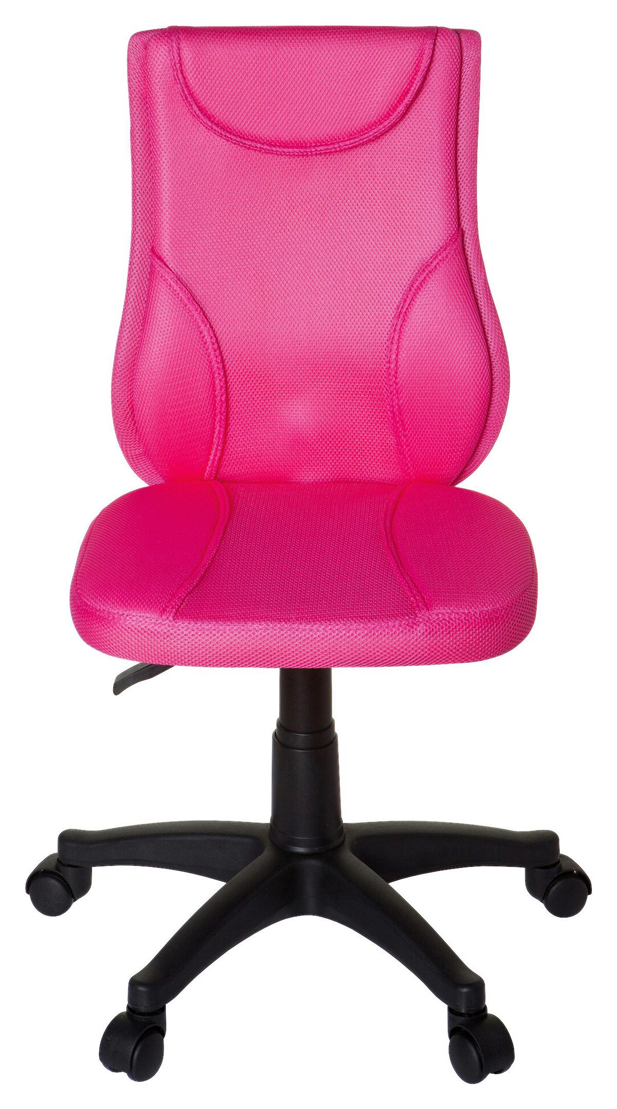 Jugenddrehstuhl Kiddy Base Pink - Pink, Basics, Kunststoff (46/84-94/40cm) - MID.YOU