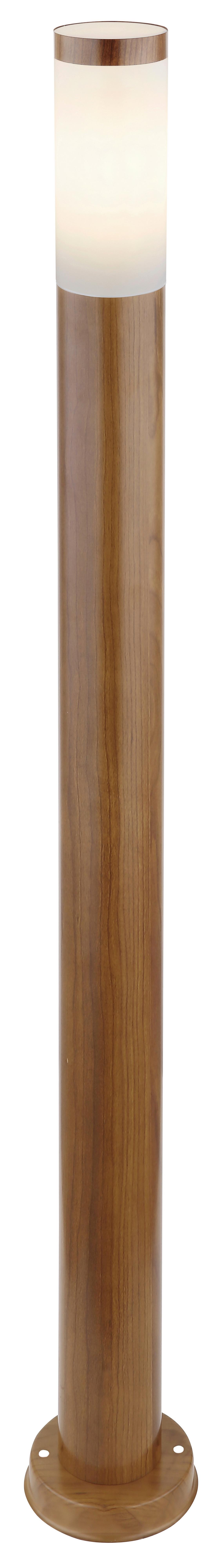 Außenleuchte 60 W Kunststoff/Edelstahl - Opal/Naturfarben, Basics, Kunststoff/Metall (12,7/110cm) - Globo