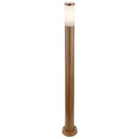 Außenleuchte 60 W Kunststoff/Edelstahl - Opal/Naturfarben, Basics, Kunststoff/Metall (12,7/110cm) - Globo