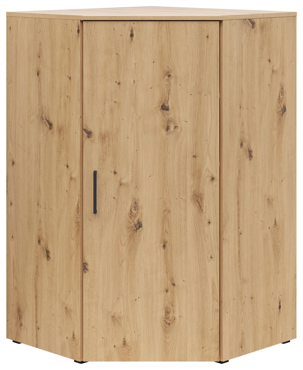 Sarokkomód Cabinet - Artisan tölgy, Modern, faalapú anyag (71,5/71,5cm)