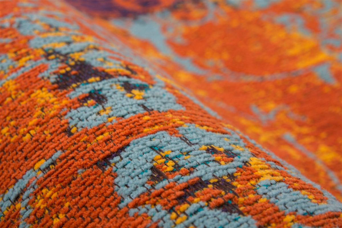 Flachwebteppich Symphony 160 Multicolor, 120x170 cm - Multicolor, KONVENTIONELL, Textil (120/170cm)