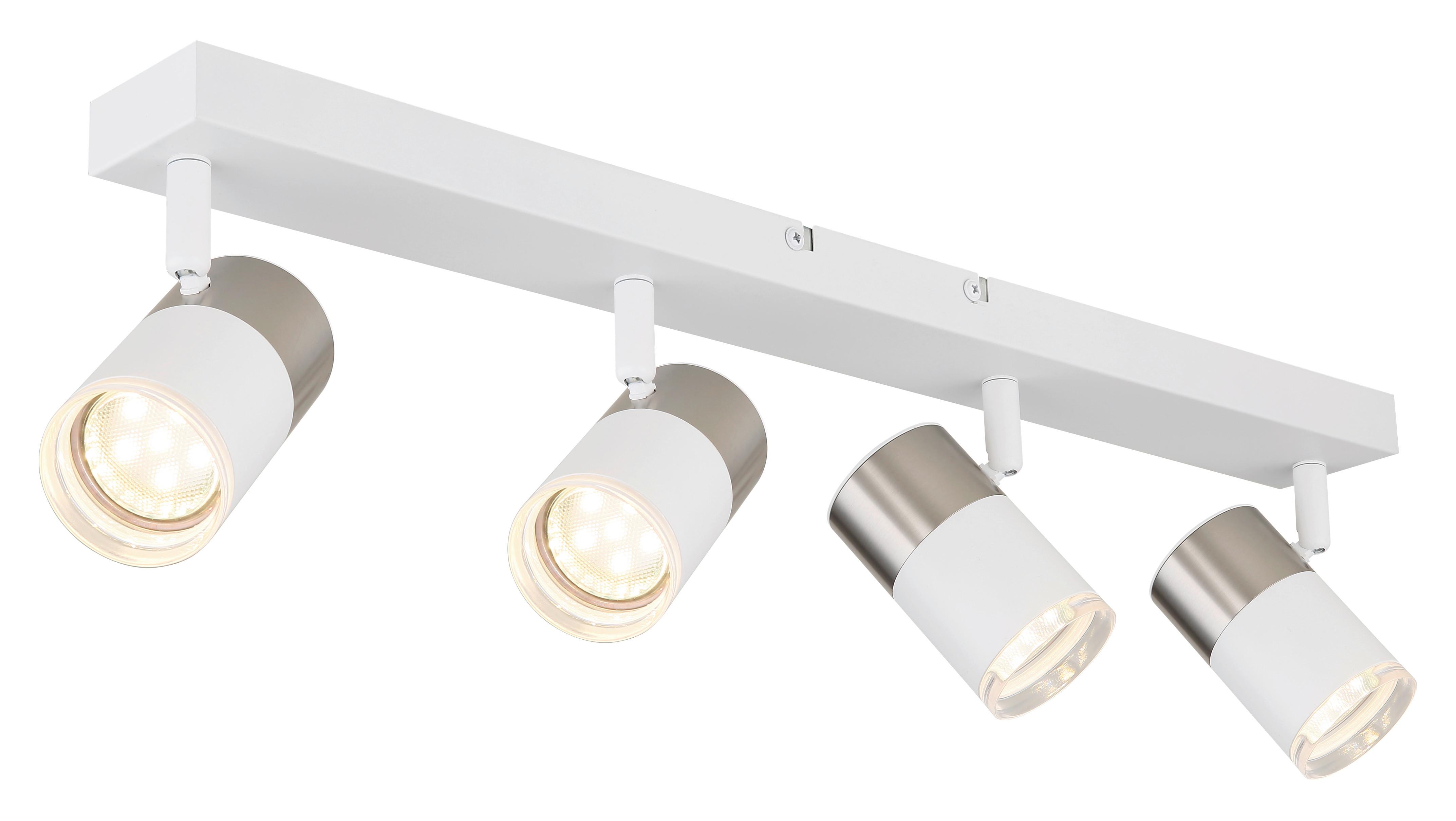 Strahler 57851-4 - Dunkelgrau/Schwarz, Design, Kunststoff/Metall (56/6/12cm) - Globo