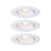 LED-Spotkopf 3-Flammig Ø 6,6 cm - Weiß, Design, Metall (6.6cm) - Paulmann