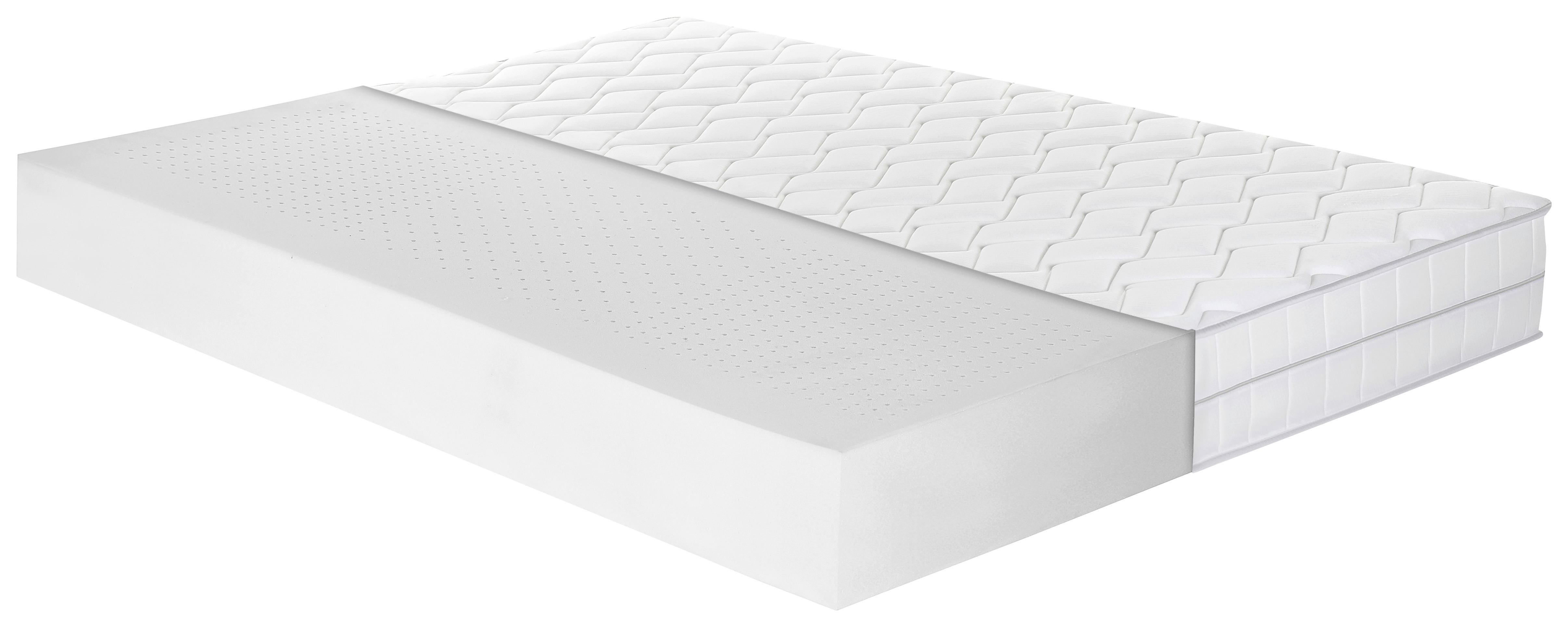 Kaltschaummatratze Air Deluxe 19 - Weiß, Basics, Textil (140/200cm) - MID.YOU