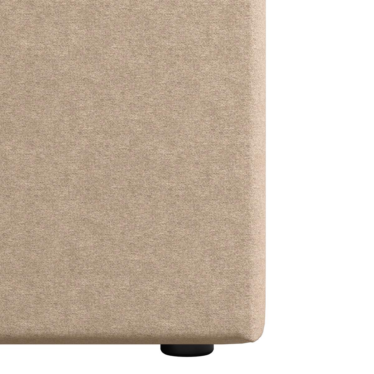 Boxspringbett mit Bettkasten Kyoto Naturfarben 180x200 - Schwarz/Naturfarben, MODERN, Karton/Holzwerkstoff (180/200cm) - MID.YOU