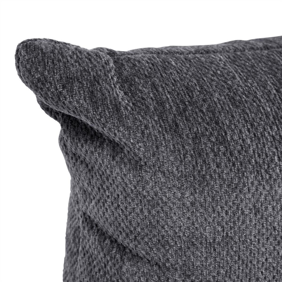 Opierka hlavy FOCUS L, sivá ženilka - sivá, Konventionell, kov/textil (50/26cm) - Based