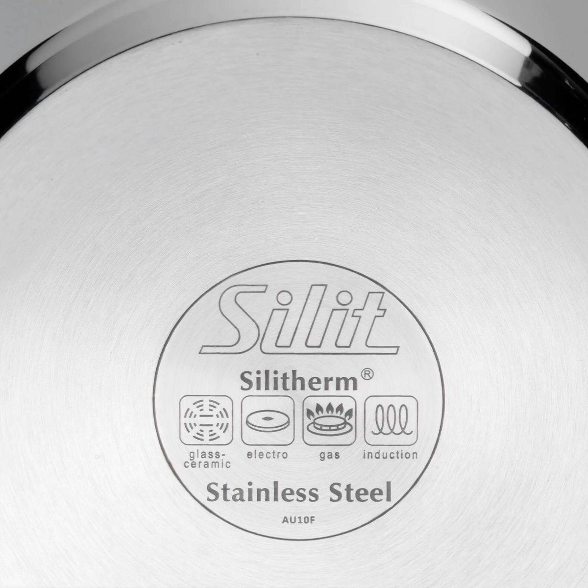 KOCHTOPFSET EXTRA-COOK - Edelstahlfarben, Basics, Metall - Silit