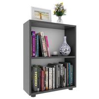Regál Bulas š: 55 cm, antracitový - antracitová, Moderní, kompozitní dřevo (55/72/20cm) - MID.YOU