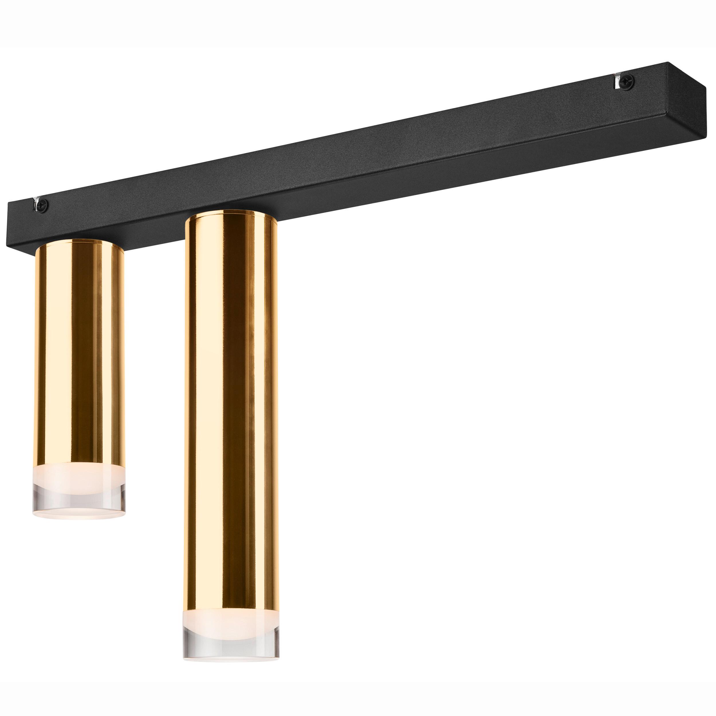 Deckenleuchte Diego_39602 - Goldfarben, Design, Kunststoff/Metall (32/28/50cm)