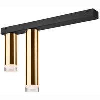 Deckenleuchte Diego_39602 - Goldfarben, Design, Kunststoff/Metall (32/28/50cm)