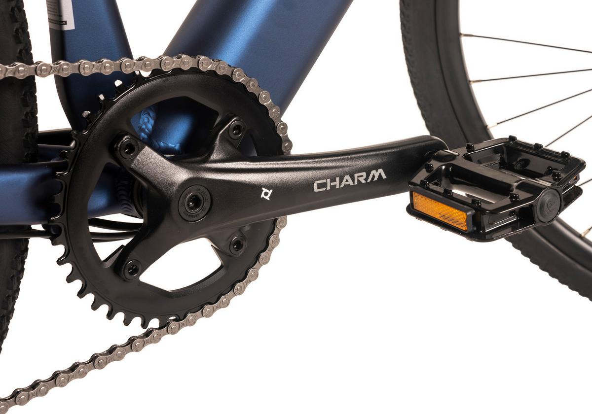 E-gravelbike  Tourenfahrrad Dunkelblau Matt - Dunkelblau, LIFESTYLE, Metall (180/70/100cm)