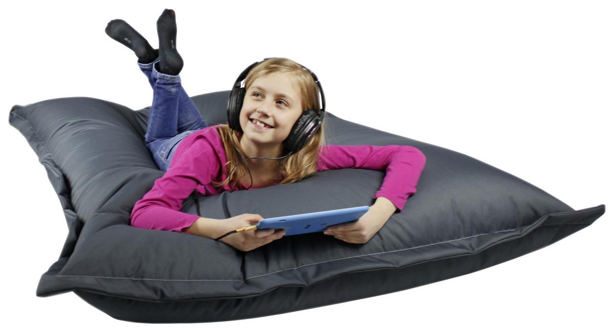 Sedací vak do exteriéru B52 XL šedá - bílá/antracitová, Basics, textil (170/130/40cm) - Ondega