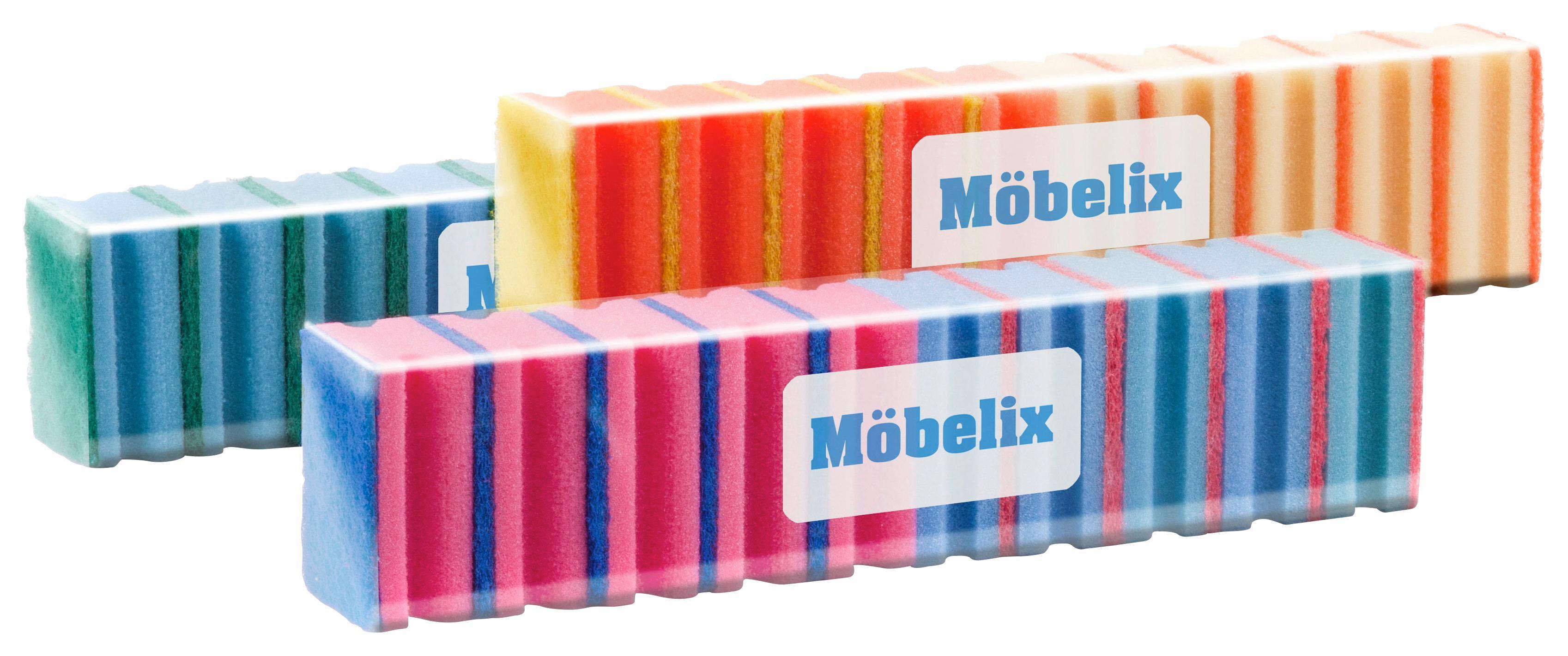 Kombi Szivacs 82962 - Pink/Sárga, konvencionális, Textil (56/9/6cm)