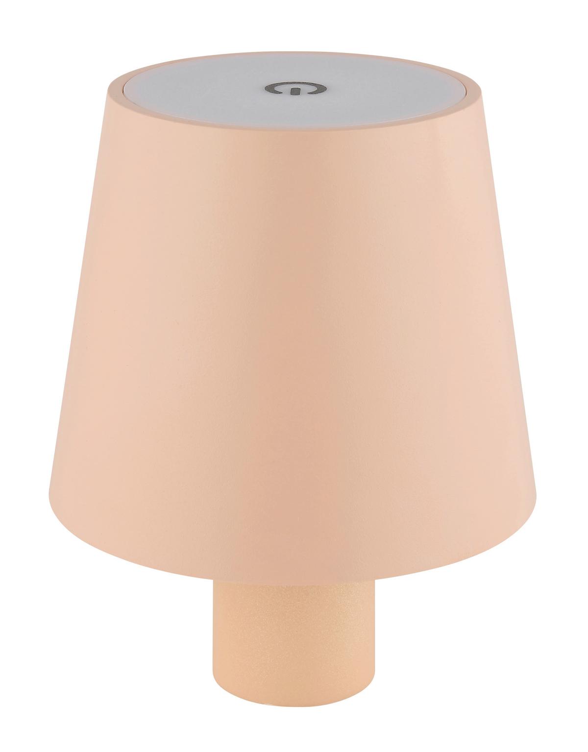 Akku-Tischleuchte 58438ps für Flaschenhals 3cm - Rosa, Trend, Kunststoff/Metall (10,6/13cm) - Globo