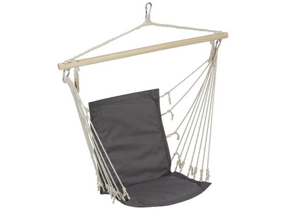 Závěsné Křeslo Relax - šedá/modrá, dřevo/textil (100/47cm) - Mömax modern living Závěsné Křeslo Relax - šedá/modrá, dřevo/textil (100/47cm) - Mömax modern living