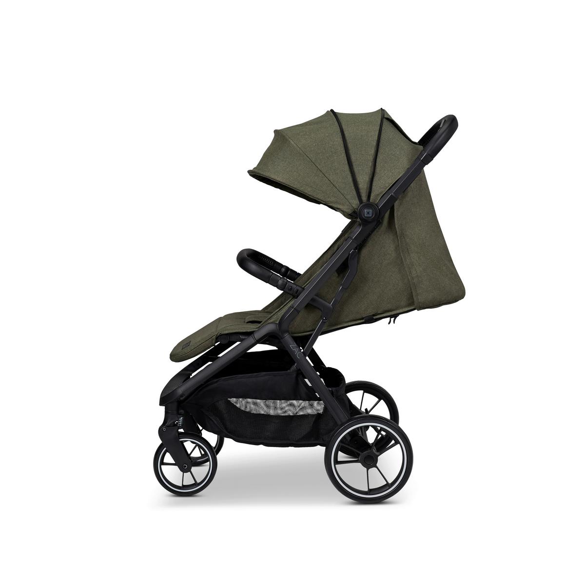 Buggy Zac - Schwarz/Olivgrün, Basics, Textil (80/55/102cm) - Moon