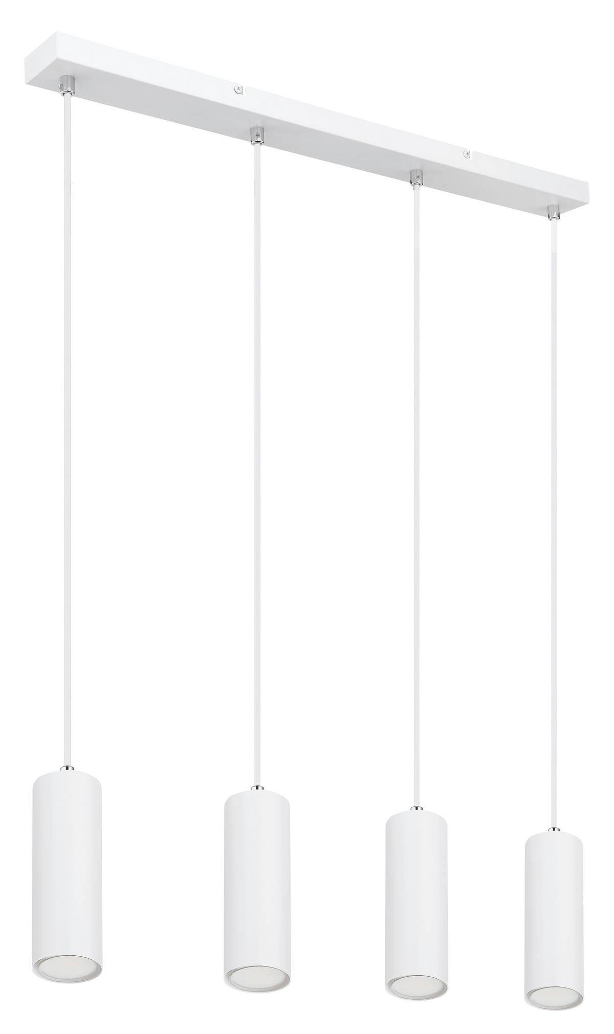 Függőlámpa 57911-4hw - fehér, Design, fém (65/6/120cm) - Globo