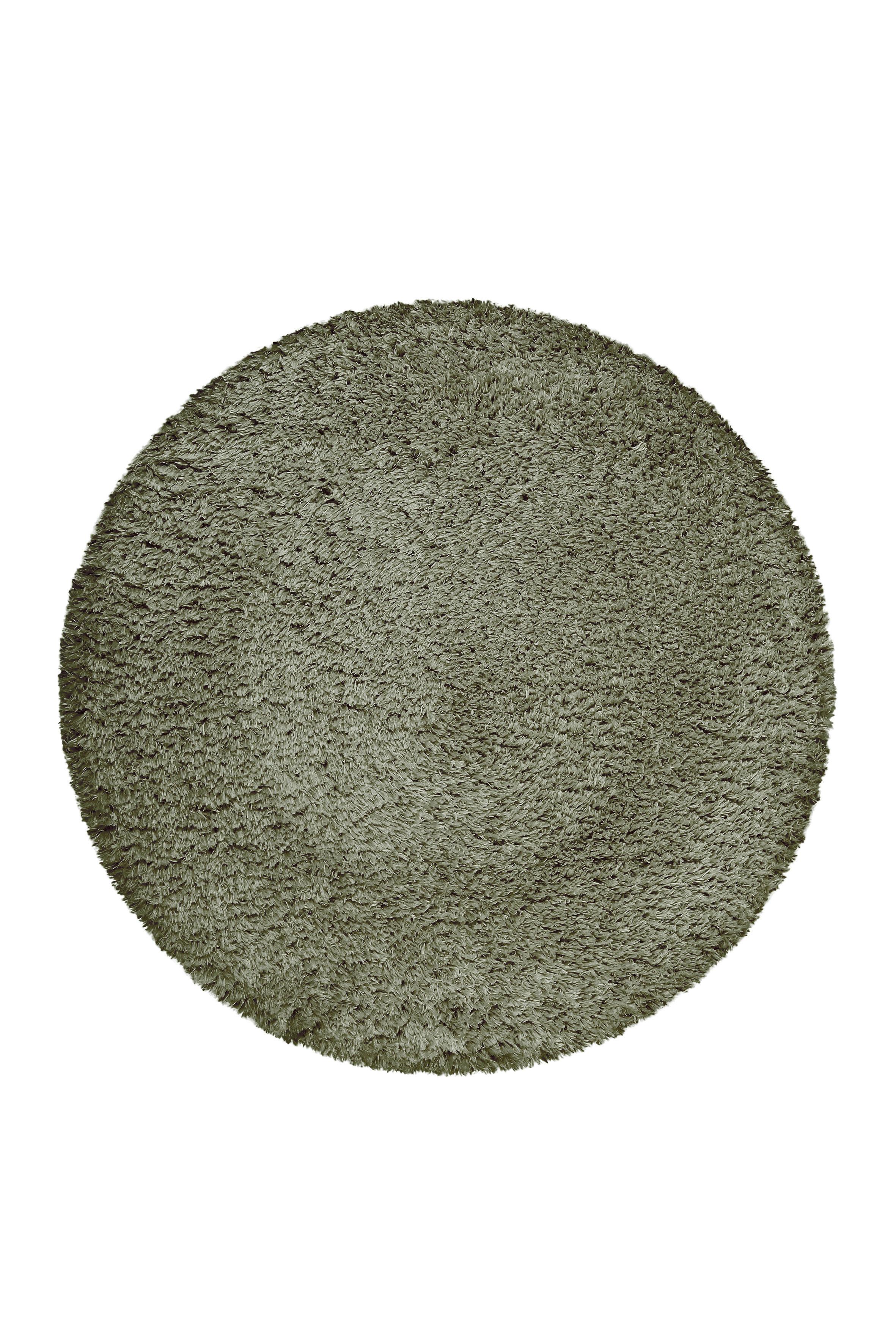 Hochflorteppich Yogi - Olivgrün, KONVENTIONELL, Textil (80cm) - Esprit