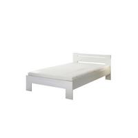 Bett Cannes 120 Weiß 120x200 - Weiß, KONVENTIONELL, Holzwerkstoff (120/200cm) - Ondega
