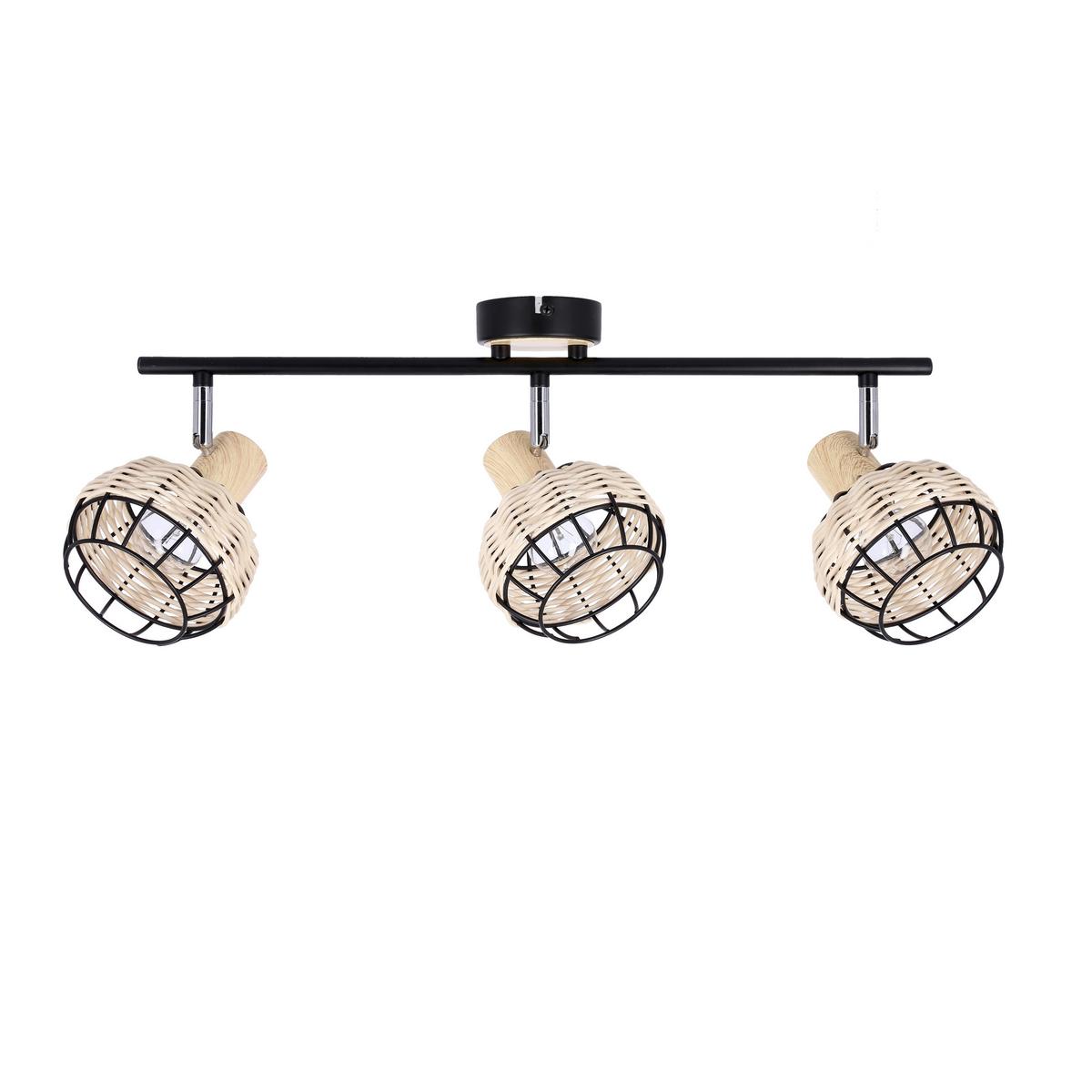 Strahler 93-12227 Tajga - Schwarz, Natur, Holz/Metall (64/12/18cm)