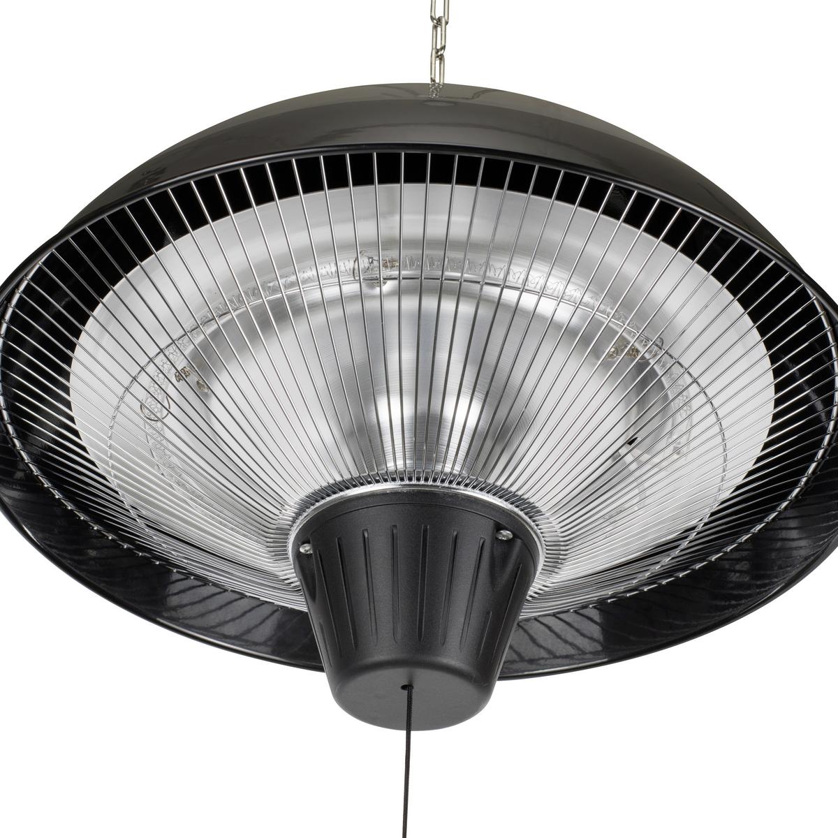 Decken-terrassenstrahler 1500w Tristar Ka-5273 Infrarot - Schwarz, Basics, Metall (30cm)