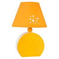 Kindertischleuchte 41-62478 Ofelia - Orange, Basics, Holzwerkstoff/Textil (18/18/26cm)