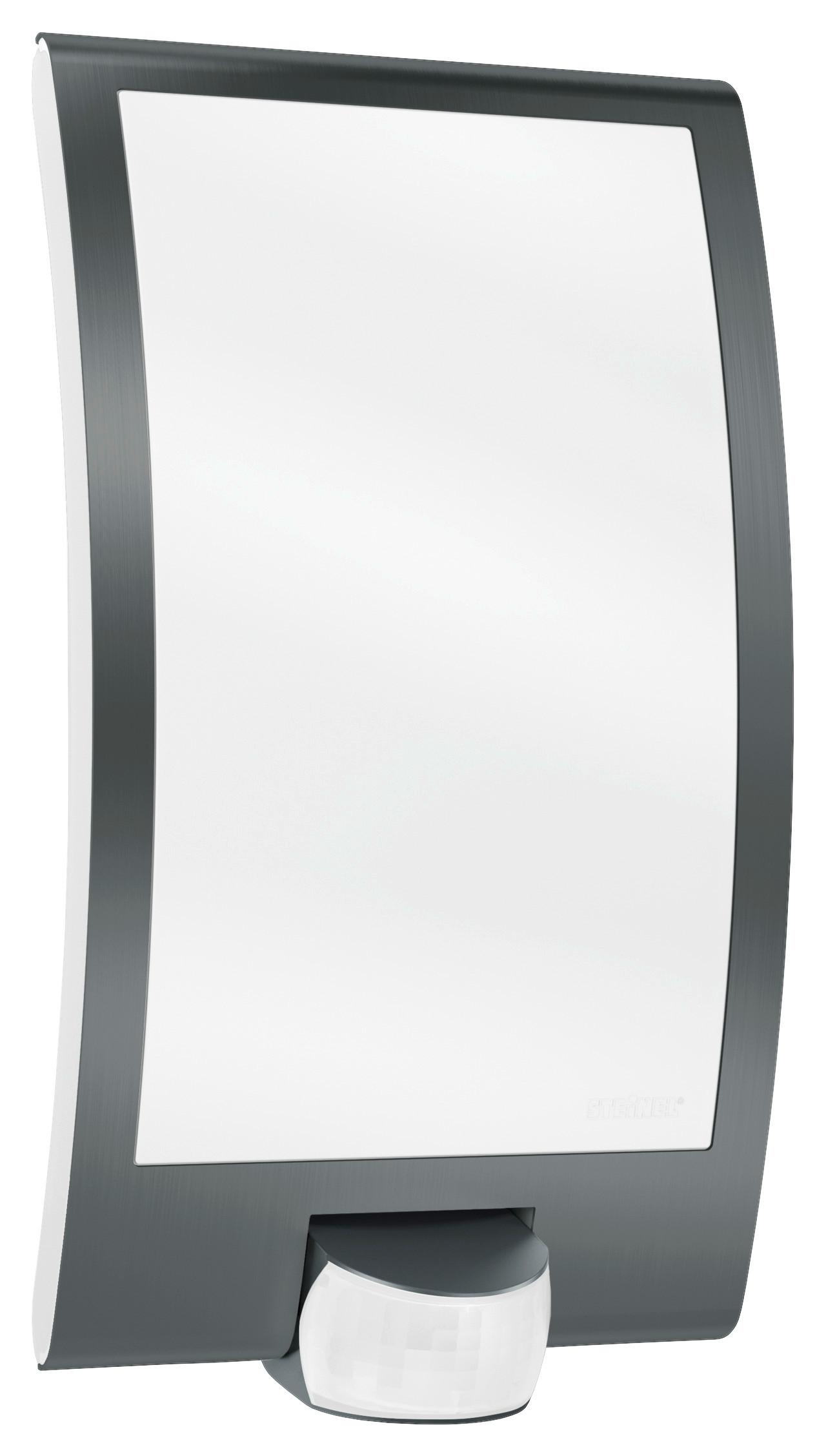 Außenwandleuchte L 22 S Anthrazit - Anthrazit, Design, Kunststoff/Metall (8,9/16,2/28,6cm) - Steinel